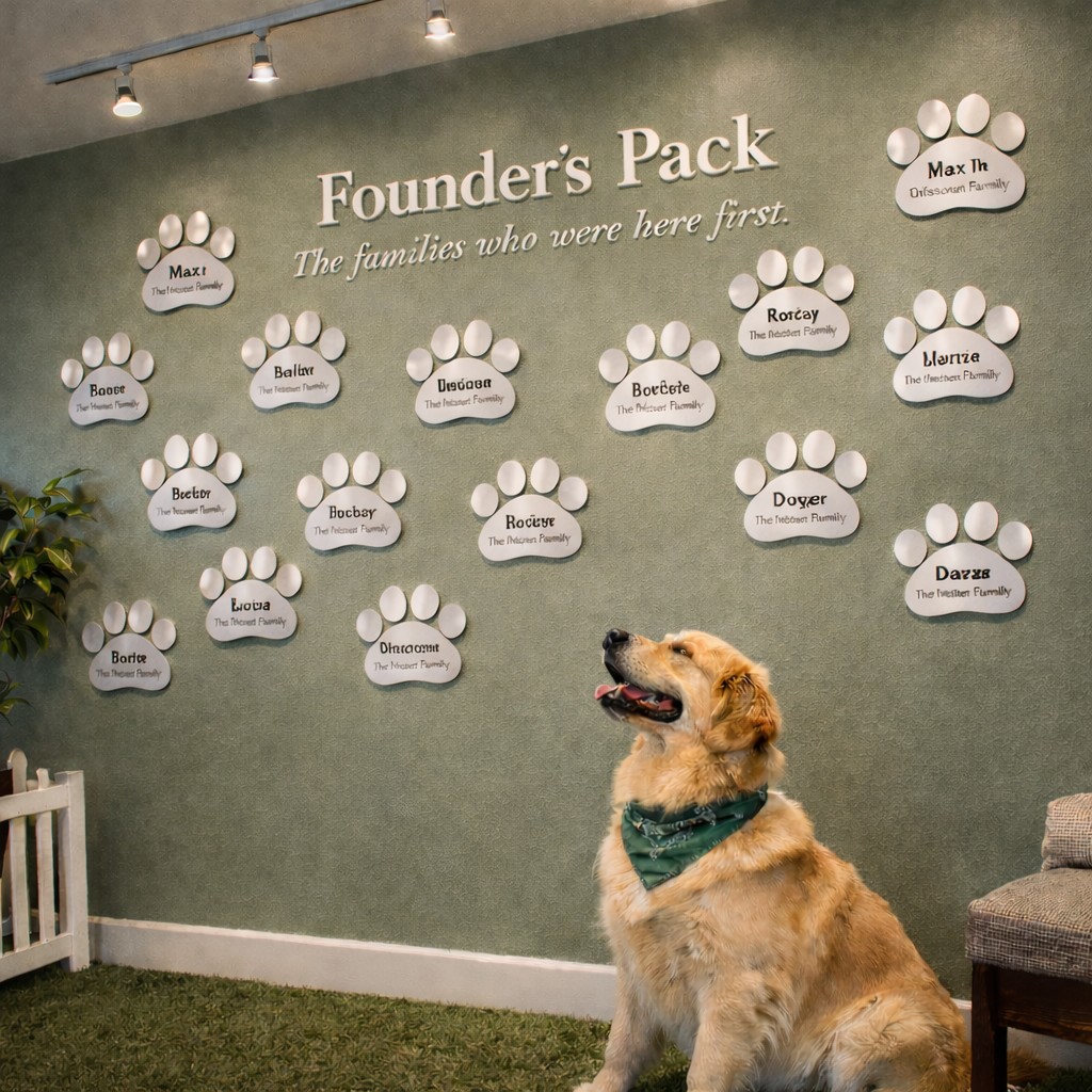 Thank You Founders Wall
